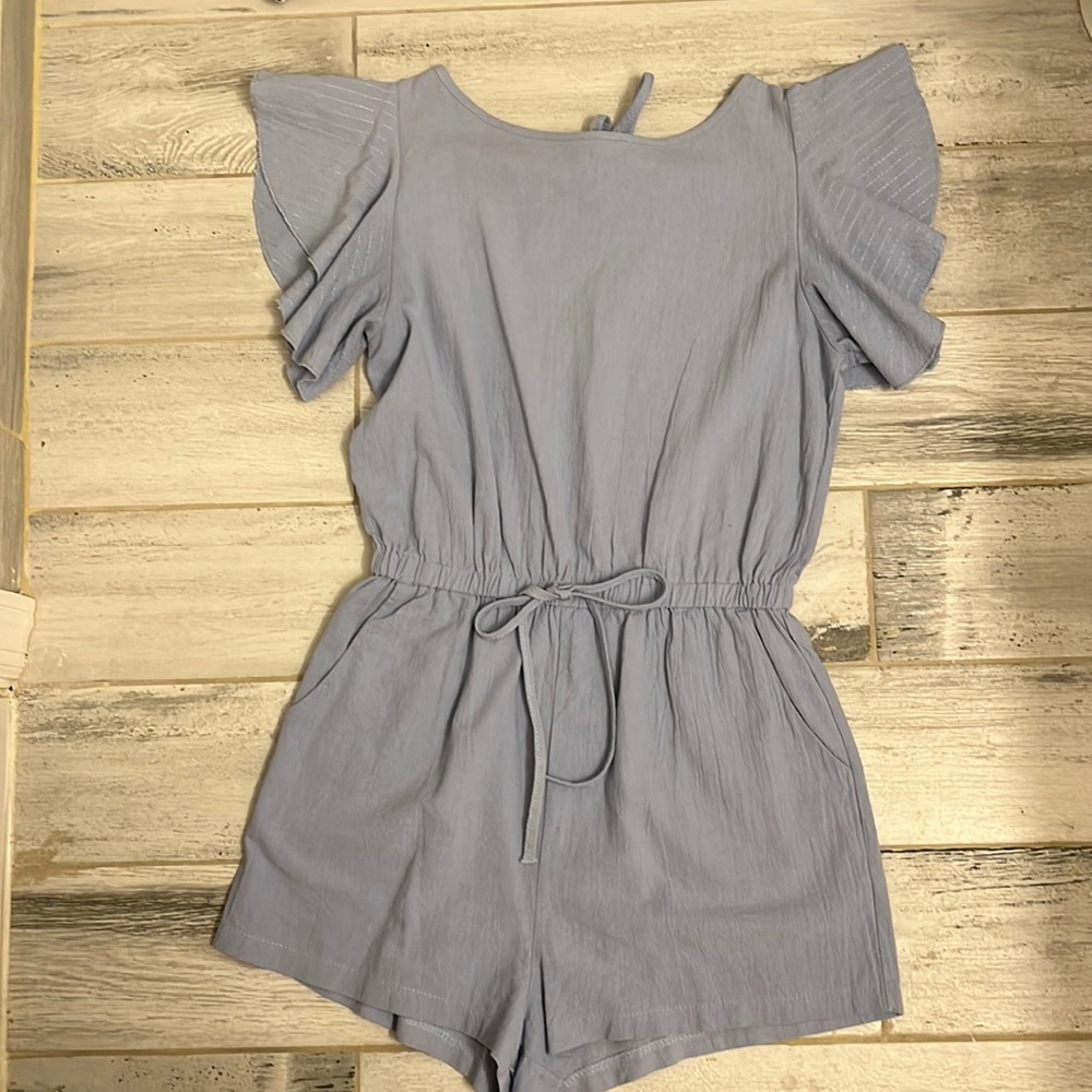 Baby Blue Romper